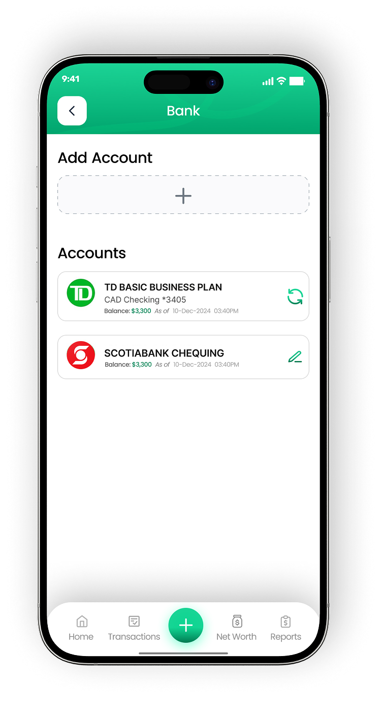 EMOH Pay organized expense history by date